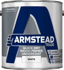 Armstead Trade Quick Dry Wood Primer White Undercoat 2.5L